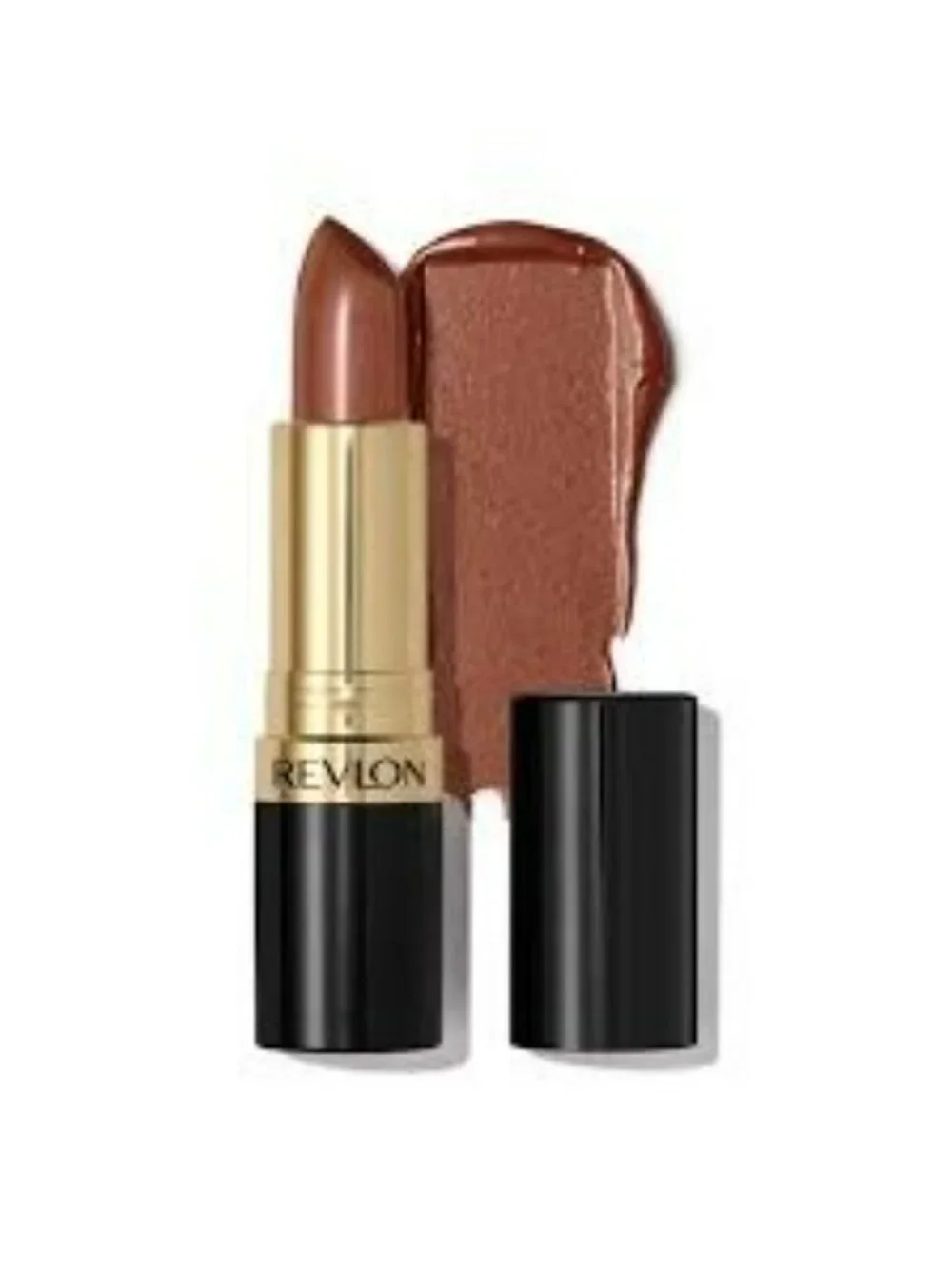 Revlon Super Lustrous Lipstick 300 Coffee Bean Pearlized Finish Frosted Brown